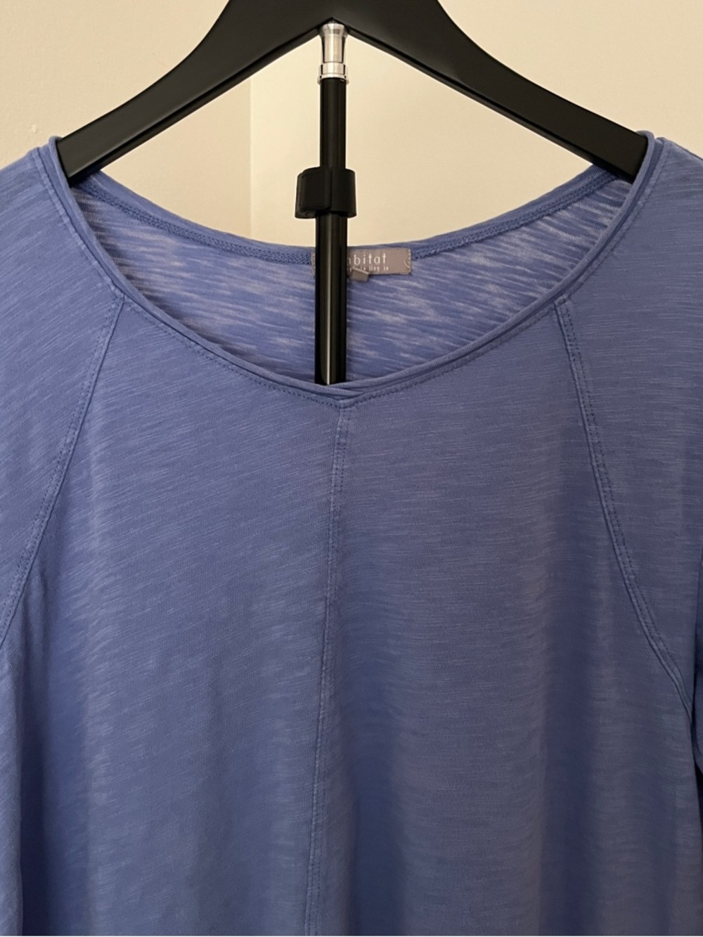 💙 Habitat Soft Blue Tunic Top | Coastal Casual | Large - Picture 5 of 10